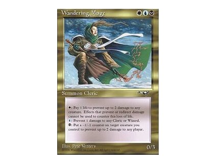Wandering Mage (Foil NE, Stav Excelent)