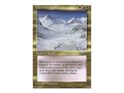 Winter's Night (Foil NE, Stav Near Mint)