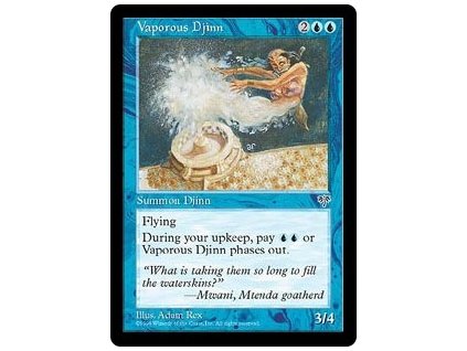 Vaporous Djinn (Foil NE, Stav Played)