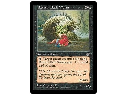 Barbed-Back Wurm (Foil NE, Stav Near Mint)