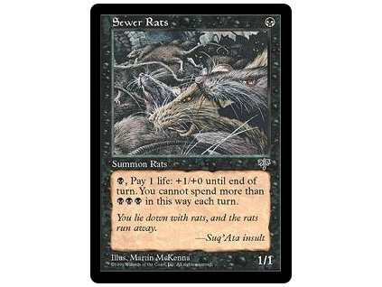 Sewer Rats (Foil NE, Stav Near Mint)