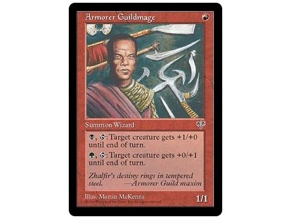 Armorer Guildmage (Foil NE, Stav Near Mint)