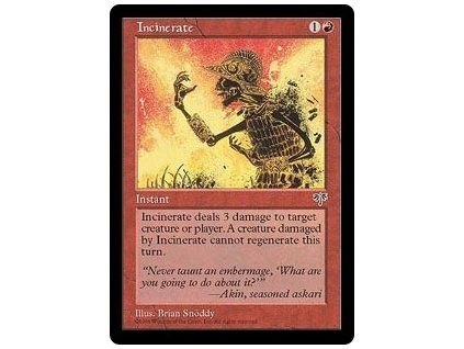 Incinerate