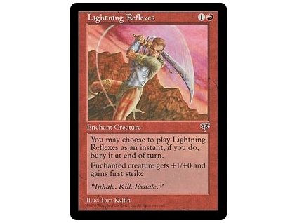 Lightning Reflexes (Foil NE, Stav Played)