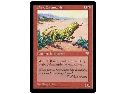 Pyric Salamander (Foil NE, Stav Played)