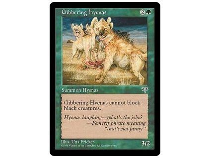 Gibbering Hyenas