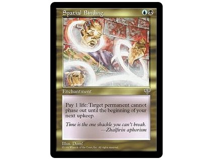 Spatial Binding (Foil NE, Stav Near Mint)