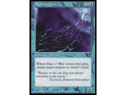 Man-o'-War (Foil NE, Stav Light Played)