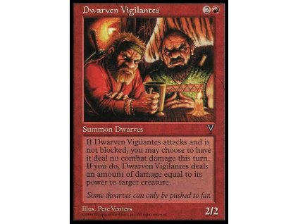 Dwarven Vigilantes (Foil NE, Stav Played)