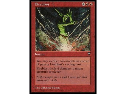 Fireblast (Foil NE, Stav Light Played)