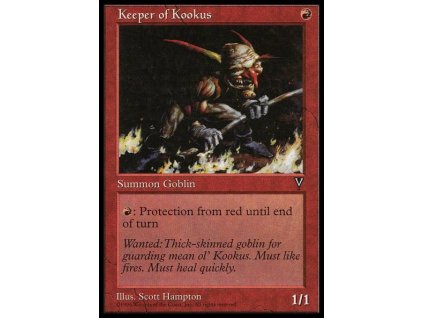 Keeper of Kookus (Foil NE, Stav Played)