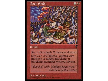 Rock Slide (Foil NE, Stav Near Mint)