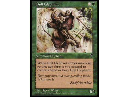 Bull Elephant (Foil NE, Stav Near Mint)