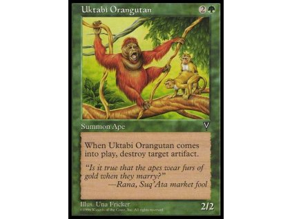 Uktabi Orangutan (Foil NE, Stav Light Played)