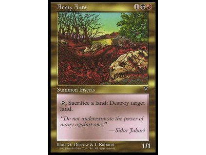 Army Ants (Foil NE, Stav Light Played)