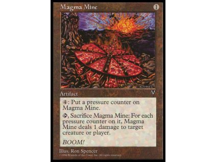 Magma Mine (Foil NE, Stav Near Mint)