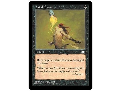 Fatal Blow (Foil NE, Stav Light Played)
