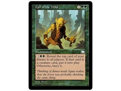 Call of the Wild (Foil NE, Stav Near Mint)