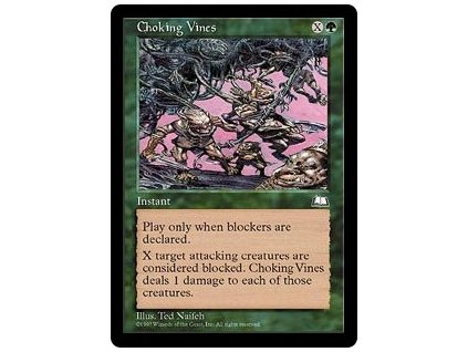 Choking Vines (Foil NE, Stav Near Mint)