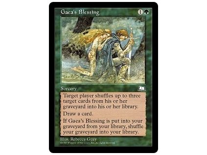 Gaea's Blessing (Foil NE, Stav Near Mint)