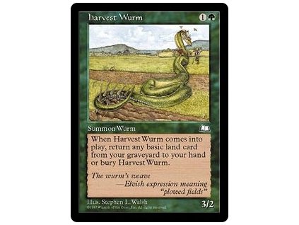 Harvest Wurm (Foil NE, Stav Near Mint)