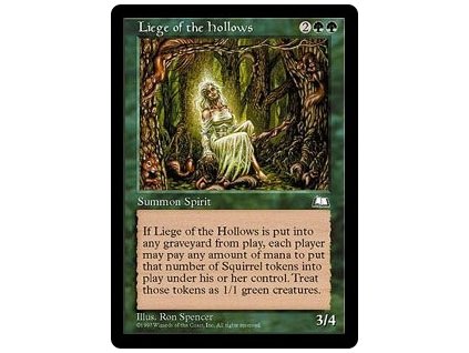 Liege of the Hollows (Foil NE, Stav Near Mint)