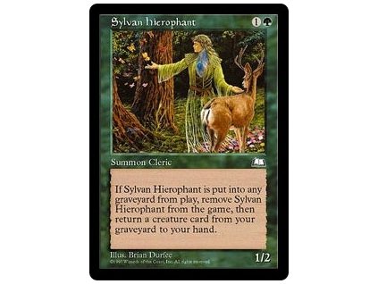 Sylvan Hierophant (Foil NE, Stav Near Mint)