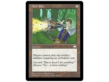 Null Rod (Foil NE, Stav Near Mint)