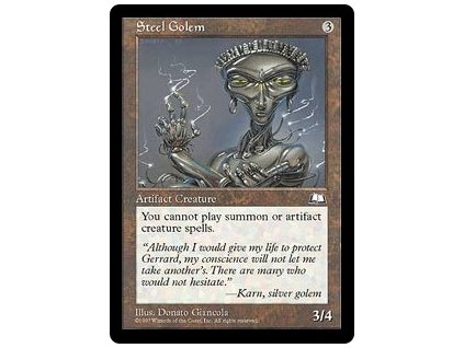 Steel Golem (Foil NE, Stav Near Mint)