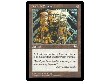 Xanthic Statue (Foil NE, Stav Near Mint)