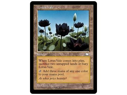 Lotus Vale (Foil NE, Stav Light Played)