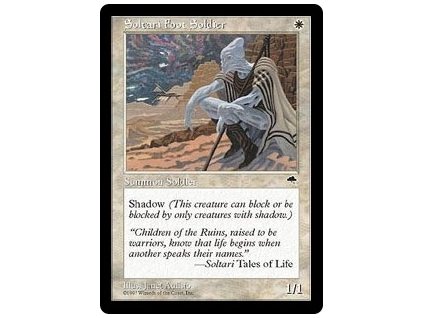 Soltari Foot Soldier (Foil NE, Stav Near Mint)