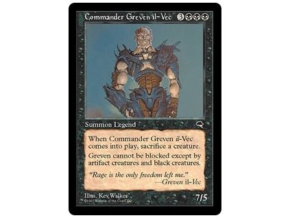 Commander Greven il-Vec (Foil NE, Stav Light Played)