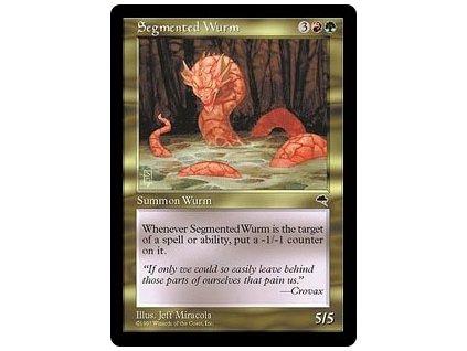 Segmented Wurm (Foil NE, Stav Near Mint)