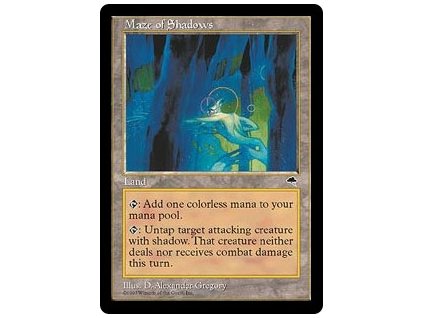 Maze of Shadows (Foil NE, Stav Near Mint)