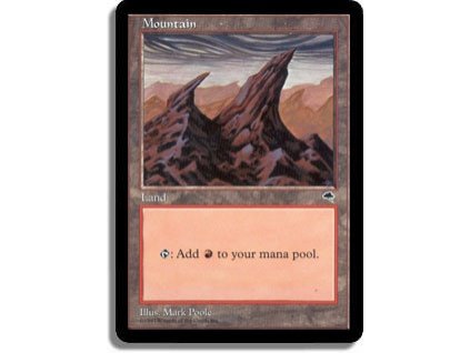 Mountain (Foil NE, Stav Near Mint)