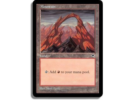 Mountain (Foil NE, Stav Near Mint)