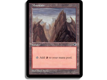 Mountain (Foil NE, Stav Near Mint)