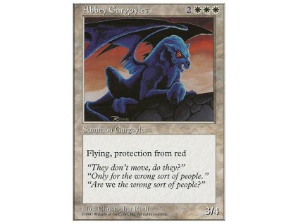 Abbey Gargoyles (Foil NE, Stav Near Mint)