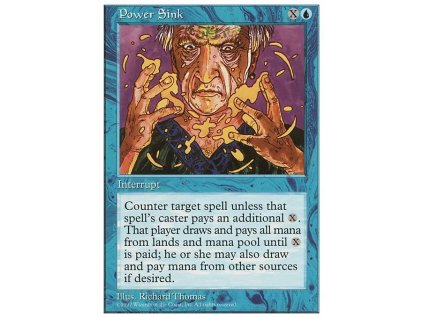 Power Sink (Foil NE, Stav Near Mint)
