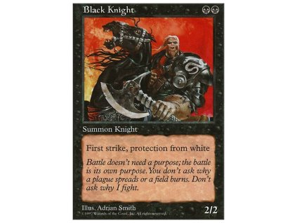 Black Knight (Foil NE, Stav Played)