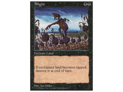 Blight (Foil NE, Stav Near Mint)
