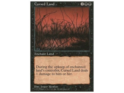 Cursed Land (Foil NE, Stav Near Mint)