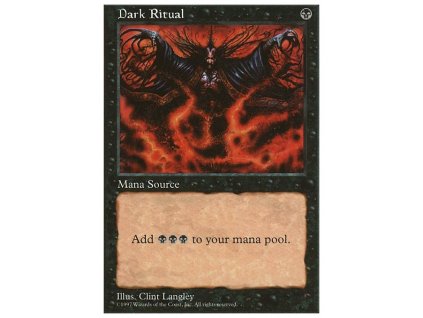 Dark Ritual (Foil NE, Stav Near Mint)