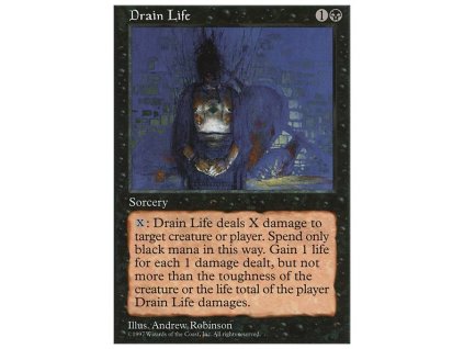 Drain Life (Foil NE, Stav Near Mint)