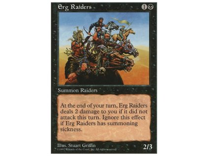 Erg Raiders (Foil NE, Stav Near Mint)