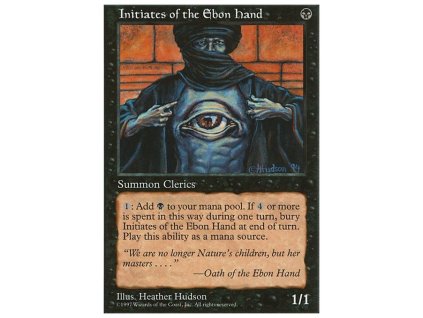 Initiates of the Ebon Hand (Foil NE, Stav Near Mint)