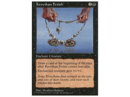 Krovikan Fetish (Foil NE, Stav Near Mint)