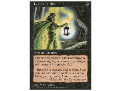 Leshrac’s Rite (Foil NE, Stav Near Mint)