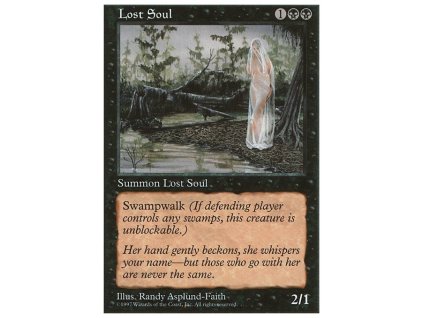 Lost Soul (Foil NE, Stav Near Mint)